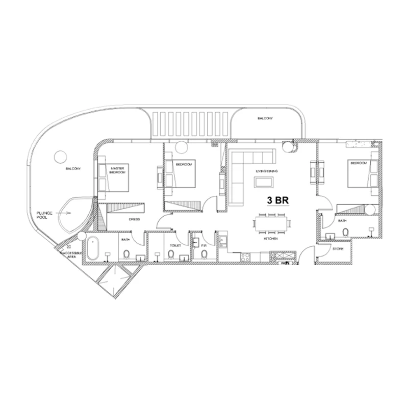 3 Bedroom